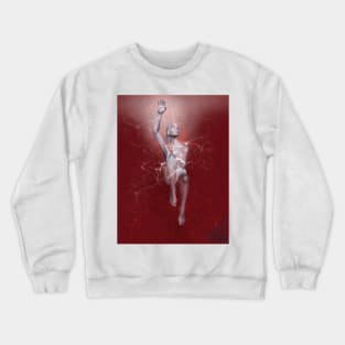 Power in red Crewneck Sweatshirt